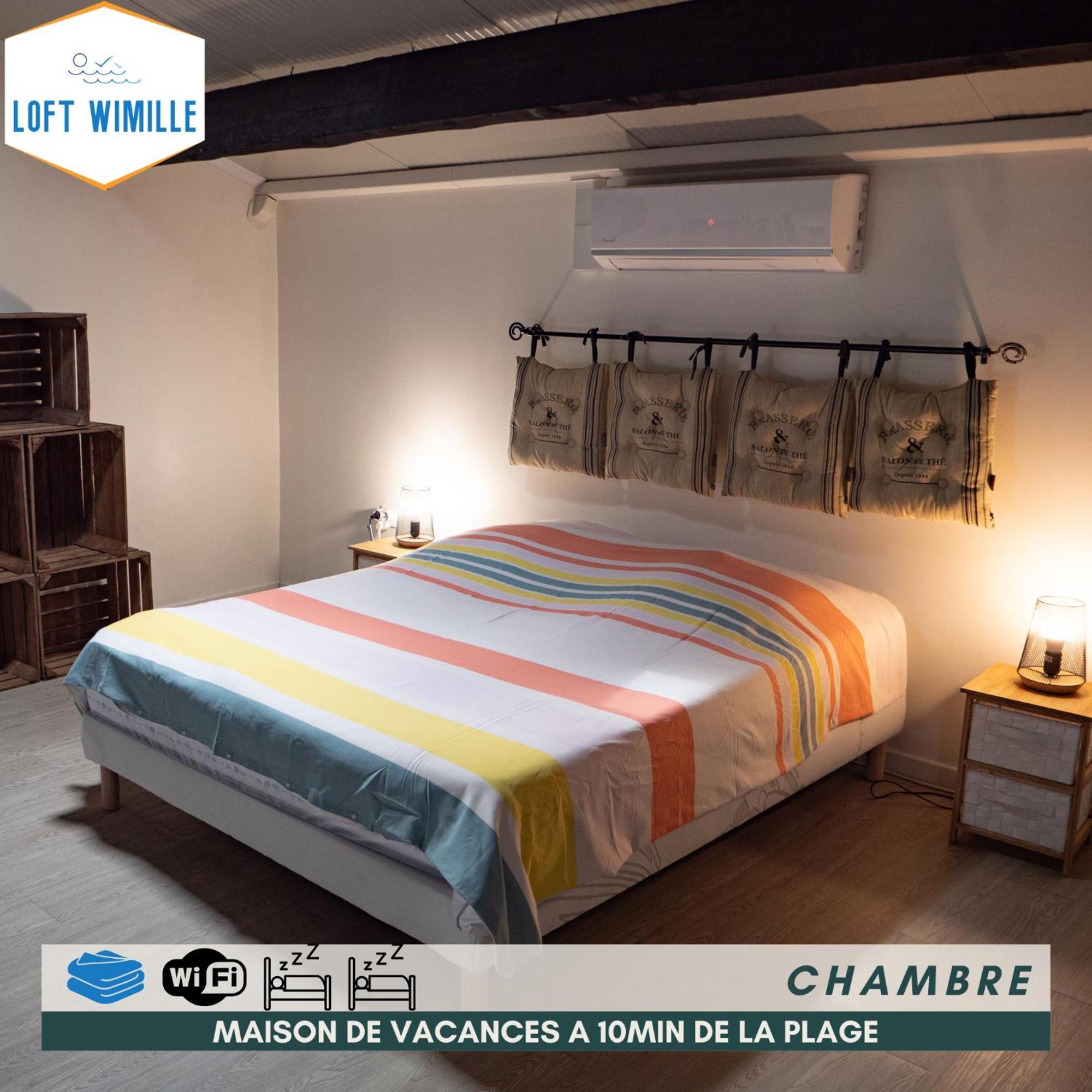 Loft Spacieux A Wimille, Proche De Nausicaa Et Des Plages, 8 Couchages Exterior foto